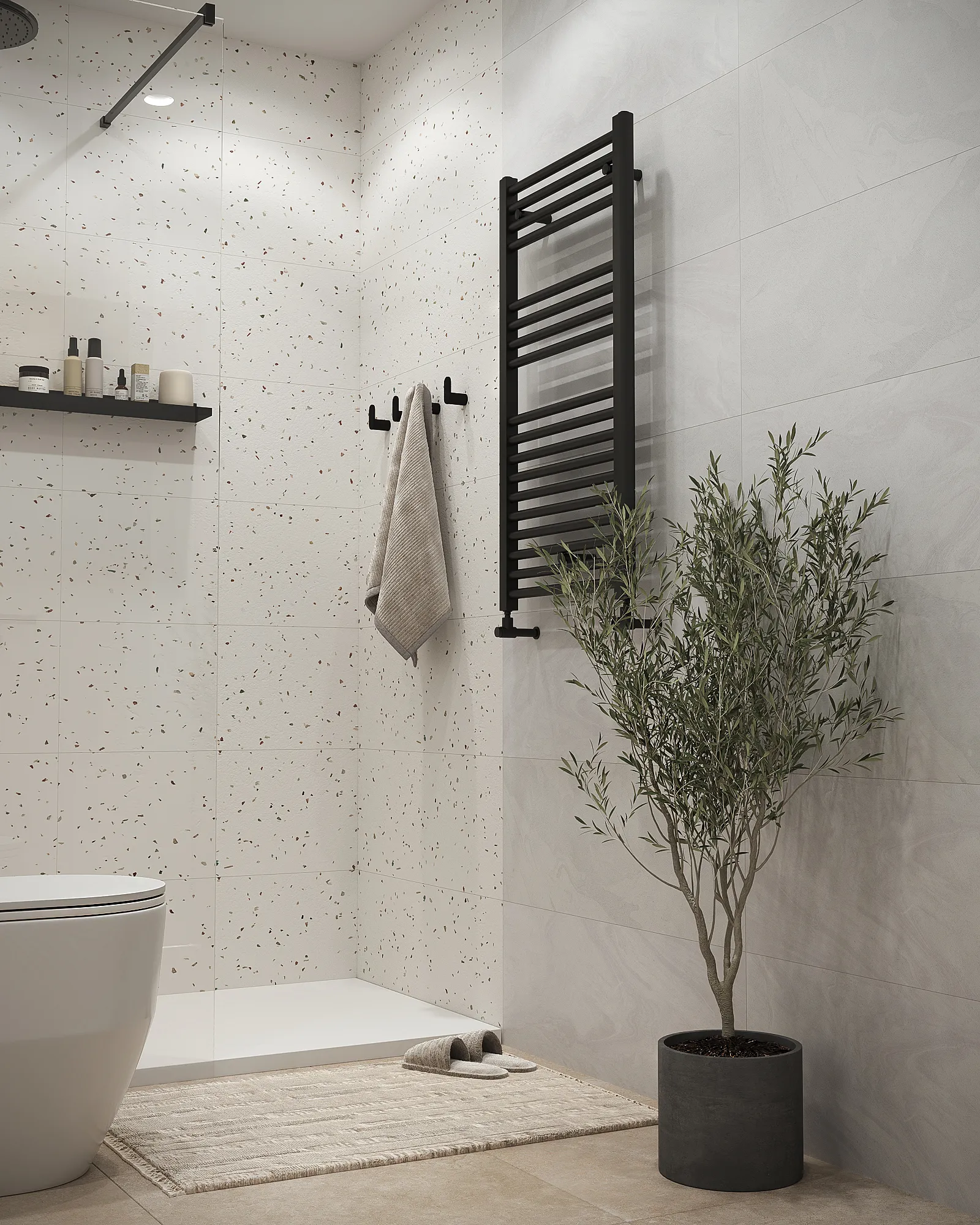 Terrazzo Noir - alternative view